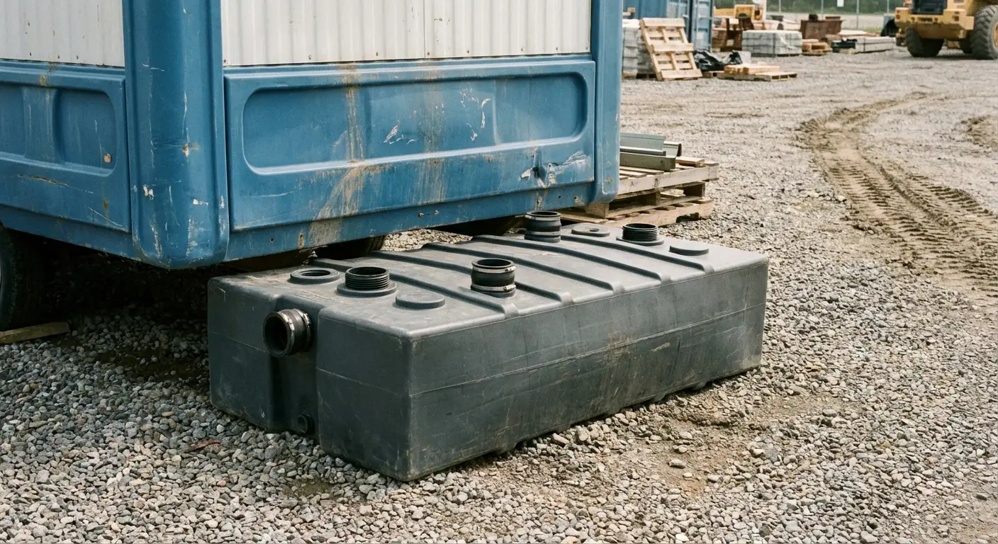 Waste holding tank rental process in Little Rock, AR